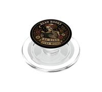 Read Books Be Kind Stay Weird Skeleton Reading Book Bookish PopSockets PopGrip for MagSafe