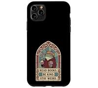Read Books Be Kind Stay Weird Tarot Frog Alchemist Wizard Case for iPhone 11 Pro Max