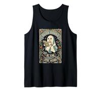 Read Books Be Kind Stay Weird Tarot Ghost Reading Coffee Tank Top