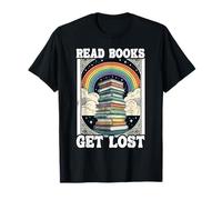 Read Books Get Lost Funny Bookworm Reading Book Lover T-Shirt