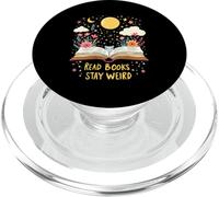 READ BOOKS STAY WEIRD Book PopSockets PopGrip for MagSafe