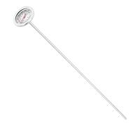 Read Cooking Kitchen Thermometer Stainless-Probe Thermometer for Coffee Drinks Milk Soil Temperature Measurement Soil Meter Digital for Indoor Plants-Gardening Outdoor Long Probe Tester