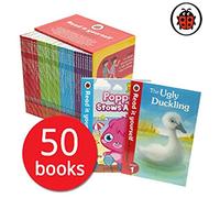 Read it Yourself with Ladybird Collection 50 Books Box Set Pack (Level 1, 2, 3, 4)