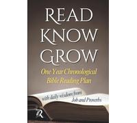Read Know Grow: One Year Chronological Bible Reading Plan