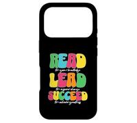 Read Lead Succeed Motivational Teacher Case for iPhone 17 Pro