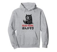 Read More Book Monster Design for Book Lovers Pullover Hoodie
