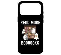 Read More Booooks Funny Cute Ghost Halloween Costume Books Case for iPhone 17 Pro Max