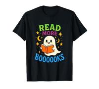 Read More BOOOOKS - Halloween Teacher Ghost T-Shirt