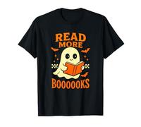 Read More BOOOOKS - Halloween Teacher Ghost T-Shirt