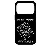 Read More Grimoires For The Book Loving Literary Witch Case for iPhone 17 Pro