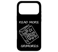 Read More Grimoires For The Book Loving Literary Witch Case for iPhone 17 Pro Max