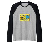Read Only Friday Funny Developer IT Sysadmin Raglan Baseball Tee