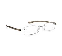 Read Optics Reading Glasses +1.5, Frame Free Readers, Quality Eye Glasses in Grey & Silver, Essential Everyday Eyewear