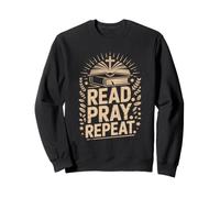 Read Pray Repeat Christian Bible Study Prayer Sweatshirt