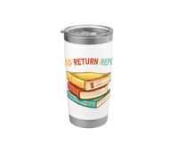 Read Return Repeat Librarian Library Worker Book Lover Stainless Steel Insulated Tumbler
