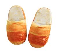 read Slippers, Winter Warm Bread Slippers, Funny Bread Plush Slippers, Warm House Slippers, Non-Slip Cozy Slippers, Food Slippers for Adults, Cozy Bread Slippers for Winter, Plush Food Slippers