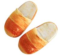 read Slippers, Winter Warm Bread Slippers, Funny Bread Plush Slippers, Warm House Slippers, Non-Slip Cozy Slippers, Food Slippers for Adults, Cozy Bread Slippers for Winter, Plush Food Slippers