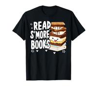 Read S'More Books Graham Crackers Funny Smores Lovers T-Shirt