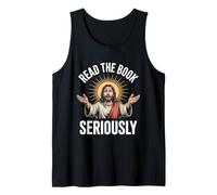 Read The Book Seriously Jesus Christian Bible Tank Top