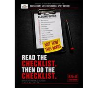 Read The Checklist. Then Do The Checklist: Large Lined Notebook