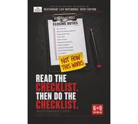 Read The Checklist. Then Do The Checklist: Lined Notebook