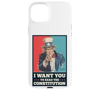 Read The Constitution Patriotic Study Constitutional Law Case for iPhone 15 Plus