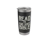 Read the King James Bible, Textus Receptus, Received Text Stainless Steel Insulated Tumbler