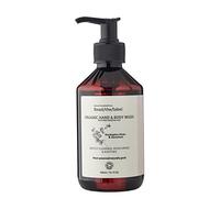 Read The Label - Organic Hand & Body Wash with Pure Essential Oils - Eucalyptus Dives & Geranium with Coconut & Sunflower - Gently Cleanses, Moisturises & Soothes - 300ML