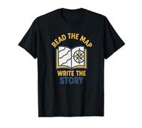 Read The Map Write Story T-Shirt