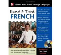 Read & Think French with Audio CD by The Editors Of Think French! Magazine Pap/Com Bl edition (2010)
