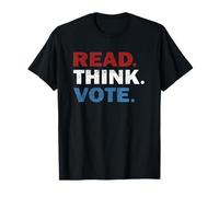 Read Think Vote Election 2024 T-Shirt