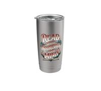 Read What Nourishes Your Mind Reader Mindset - Stainless Steel Insulated Tumbler
