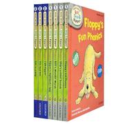 Read With Biff, Chip and Kipper Phonics Starter Pack Level 1 & 2 Collection 7 Books Set (Floppy's Fun Phonics, Chip's Letter Sounds, Biff's Wonder Words, Kipper's Alphabet I Spy, I Am Kipper & More)