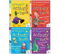 Read With Oxford My Phonics Activity Book (Stage 1 To 4) 4 Books Collection Set