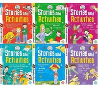 Read with Oxford Phonics Practice: Stage 1 - 3: Biff, Chip and Kipper: 6 Activity Books Collection Set