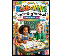 Read & Write Handwriting Workbook for Kids Tracing Letters, Words & Sentences | Learn to Read, Write & Improve Penmanship | Practice Book for Preschool, Kindergarten & Early Learners Ages 3-12