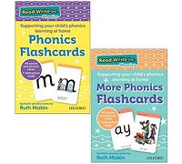 Read Write Inc. Home Phonics Flashcards & Read Write Inc. Phonics Home More Phonics Flashcards By Ruth Miskin 2 Books Collection Set