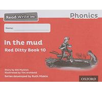 Read Write Inc. Phonics: Black and White Red Ditty Books Pack of 100