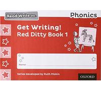 Read Write Inc. Phonics: Get Writing! Red Ditty Book 1 Pack of 10