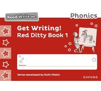 Read Write Inc. Phonics: Get Writing! Red Ditty Book 1 Pack of 10