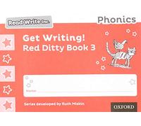 Read Write Inc. Phonics: Get Writing! Red Ditty Book 3 Pack of 10