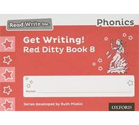 Read Write Inc. Phonics: Get Writing! Red Ditty Book 8 Pack of 10