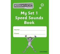 Read Write Inc. Phonics: My Set 1 Speed Sounds Book (Pack of 5)