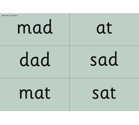 Read Write Inc. Phonics: Nursery Green Word Cards