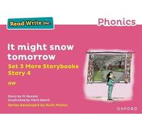 Read Write Inc Phonics: Pink Set 3 More Storybook 4 It might snow tomorrow