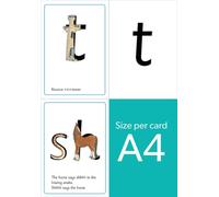 Read Write Inc. Phonics: Set 1 Speed Sounds Cards A4 (Pack of 5)