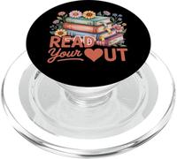 Read Your Heart Out Cute Book Lover PopSockets PopGrip for MagSafe