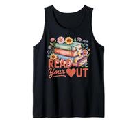 Read Your Heart Out Cute Book Lover Tank Top