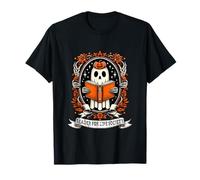 Reader Funny Joke Life Society Halloween Boo Librarian T-Shirt