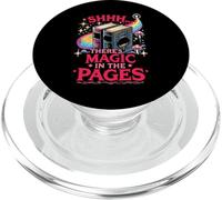 Reader Library There's Magic In The Pages Librarian PopSockets PopGrip for MagSafe